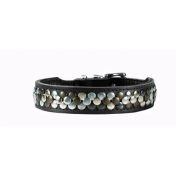 Hunter Halsband Voor Hond Arizona Bruin Nappaleer Bruin Onderlegd 35-39,5x42x2,6 Cm
