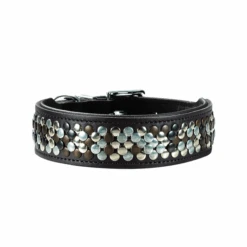 Hunter Halsband Voor Hond Arizona Bruin Nappaleer Bruin Onderlegd 47-54x60x3,9 Cm