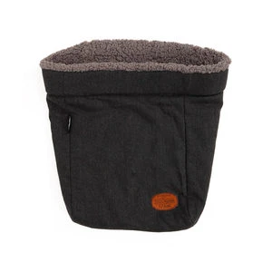 Hondenslaapzak Herringbone Donkergrijs