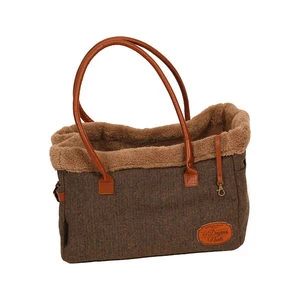Hondendraagtas Herringbone Bruin 1 Hondendraagtas Herringbone Bruin