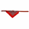 Adori Hondenhalsband Met Zakdoek Leer Rood 45 Cm