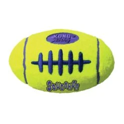 Kong Air Squeaker Football Geel Large 17x10,5 Cm