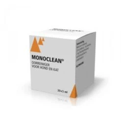 Monoclean Oorreiniger - 20 X 5 Ml -Hondenbenodigdheden Winkel file 299