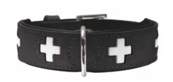 Hunter Halsband Swiss - Zwart - 32 Cm