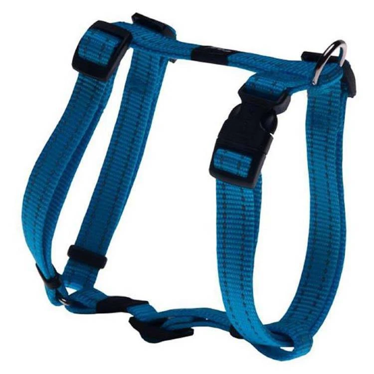 Rogz For Dogs Fanbelt Hondentuig Verstelbaar Turquoise 75 X 2 Cm 2 Rogz For Dogs Fanbelt Hondentuig Verstelbaar Turquoise 75 X 2 Cm - Afbeelding 2