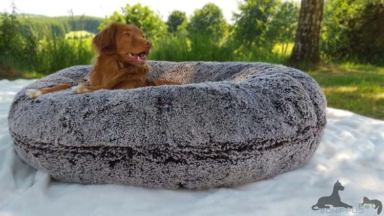 Hondenmand Bagel Frosted Willow 2 Hondenmand Bagel Frosted Willow - Afbeelding 2