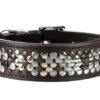 Hunter Halsband Voor Hond Arizona Bruin Nappaleer Bruin Onderlegd 51-58,5x65 Cm