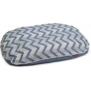 Beeztees Hondenkussen Ovaal ZigZag Blauw 112 Cm 1 Beeztees Hondenkussen Ovaal ZigZag Blauw 112 Cm