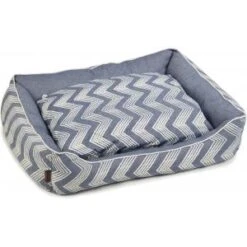 Beeztees Hondenmand ZigZag Blauw 95 X 80 X 25 Cm