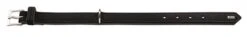 Hunter Halsband Voor Hond Softie Kunstleder Nubuck Look Zwart 18-24 Cmx22 Mm