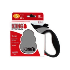 KONG Retractable Leash Terrain - S - Grijs