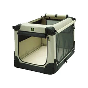Maelson Soft Kennel Hondenbench - Tan - 52 X 33 X 33 Cm 2 Maelson Soft Kennel Hondenbench - Tan - 52 X 33 X 33 Cm - Afbeelding 2