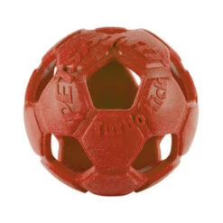 Petsport Turbo Kick Soccer Ball - Rood - 20 Cm