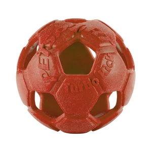 Petsport Turbo Kick Soccer Ball - Rood - 20 Cm 1 Petsport Turbo Kick Soccer Ball - Rood - 20 Cm