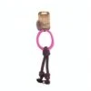 Beco Hoop On Rope Roze - Large