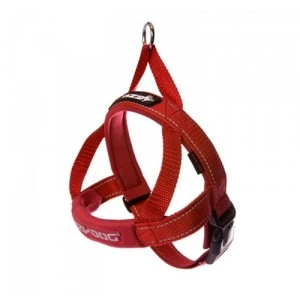 EzyDog Quick-Fit Tuig - S - Rood