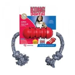 KONG Dental Met Touw - Small 5 KONG Dental Met Touw - Small -Hondenbenodigdheden Winkel product kong dental met touw small medpets 3 1403771491 11937