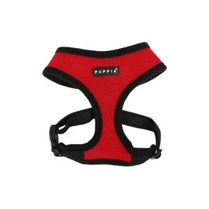Puppia Soft Harness - XL - Rood 3 Puppia Soft Harness - XL - Rood - Afbeelding 3